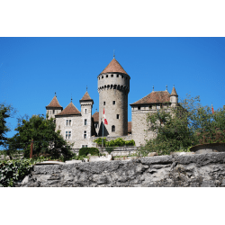 Фото Замок Монтротье (Chateau de Montrottier) (Франция, Верхняя Савойя)